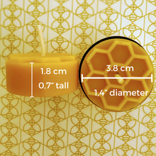Load image into Gallery viewer, Candy Light - 6 Beeswax Tealight Candles by Frank Wrap